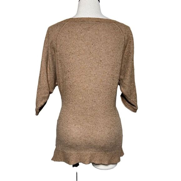 BXBGMAXAZRIA 3/4 Dolman Sleeve Nubby Tunic Sweater Size XS - Picture 3 of 4
